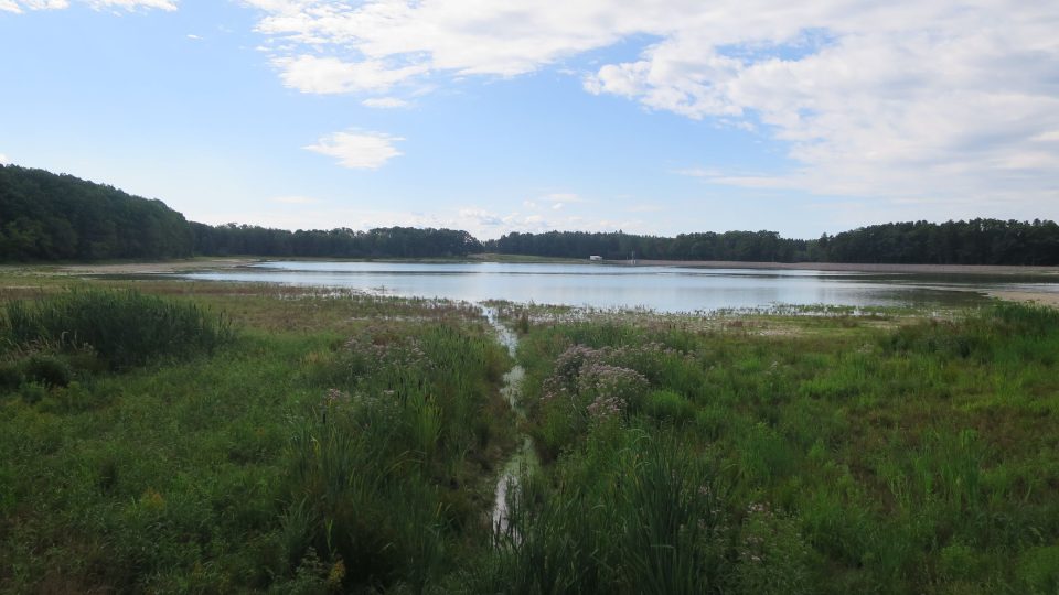 Rybník Skříň má novou hráz a napouští se