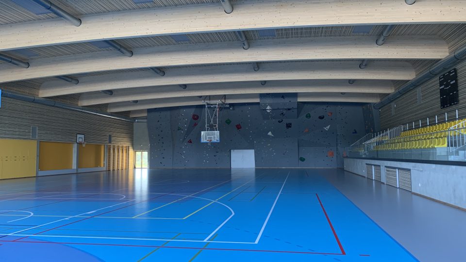 Nová sportovní hala v Lipníku nad Bečvou