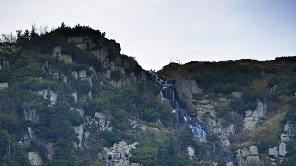 Hrana Pančavského vodopádu s vyhlídkou