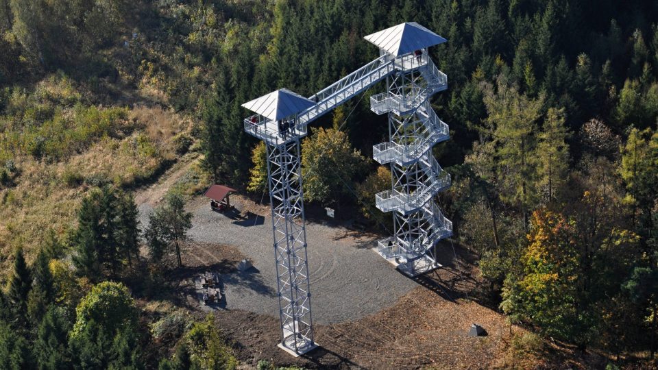 Rozhledna Hraniční vrch ve Městě Albrechtice