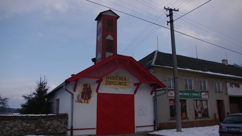 Hasičská zbrojnice | foto: Miroslav Kobza, Český rozhlas Hasičská zbrojnice