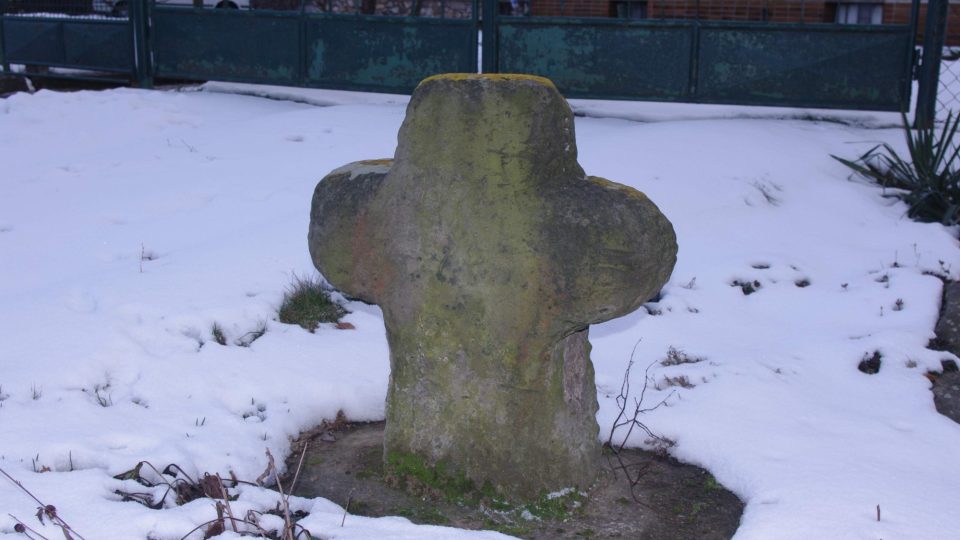Smírčí kříž je dokladem trestního práva v 16. století | foto: Miroslav Kobza, Český rozhlas Smírčí kříž je dokladem trestního práva v 16. století