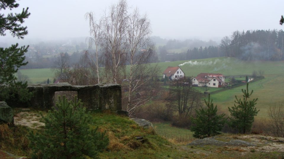 Výhled od Kostela Boží lásky v Budislavi