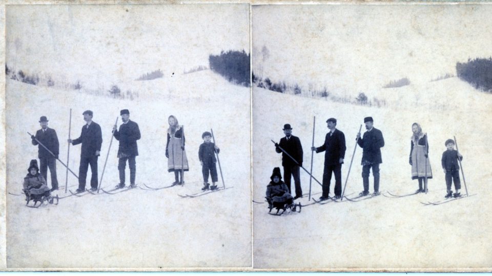 Počátky lyžování v Krkonoších