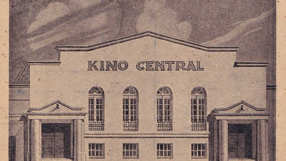 Kino Central - dobový snímek