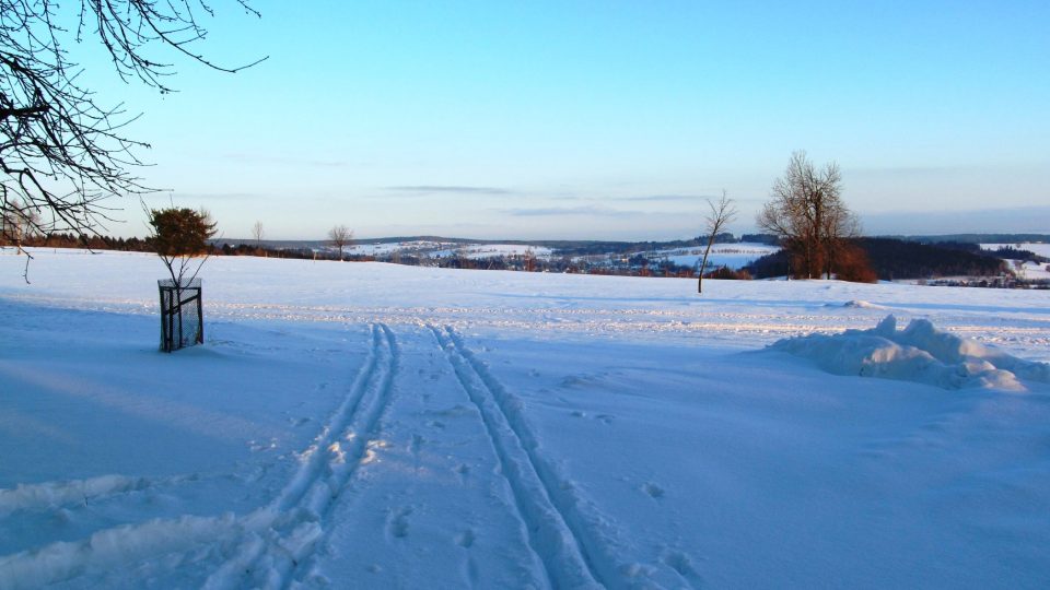 Borová u Poličky je i rájem běžkařů