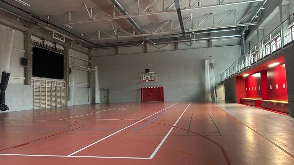 Nová sportovní hala v Drahotuších