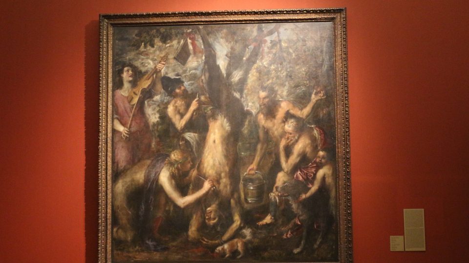Apollo a Marsyas od Tiziana