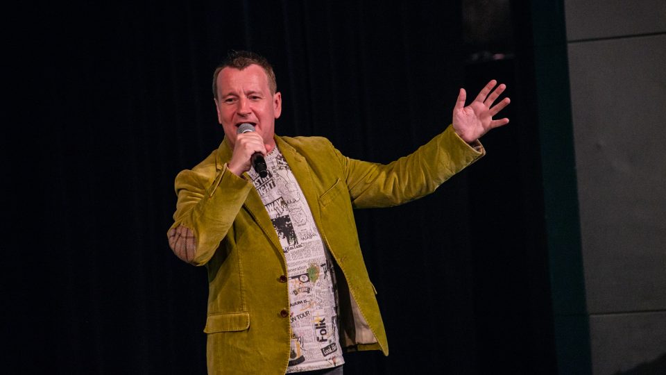 V rámci Humoriády na cestách se představil i Petr Jablonský