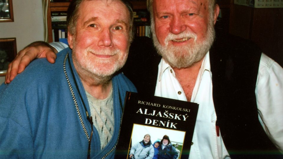 M. Švihálek jako editor knihy R. Konkolského Aljašský deník - 2011 | foto: Archiv Milana Švihálka M. Švihálek jako editor knihy R. Konkolského Aljašský deník - 2011