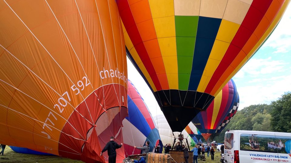 Balonové létání s Liborem Staňou