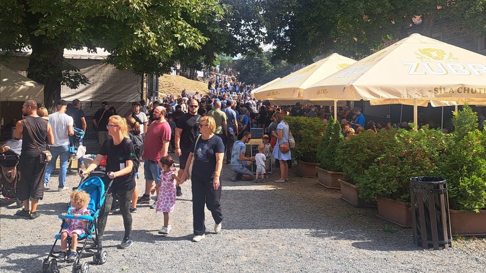 43. ročník mezinárodního setkání kovářů Hefaiston na hradě Helfštýn v Týně nad Bečvou | foto: Tomáš Minarčík, Český rozhlas 43. ročník mezinárodního setkání kovářů Hefaiston na hradě Helfštýn v Týně nad Bečvou