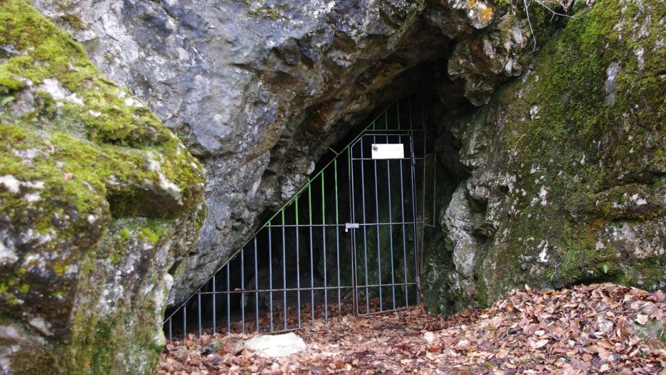 Kousek pod Čertovým mostem je vchod do jeskyně Podkova, která je však v zimě kvůli netopýrům uzavřena