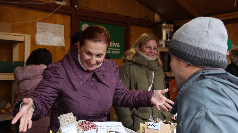 Moderátorka a redaktorka Českého rozhlasu Olomouc Dita Vojnarová