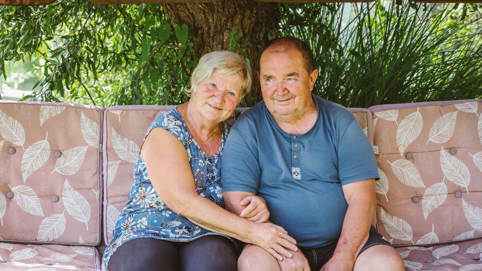 Eva a Václav Hrubých | foto: Jana Volková Eva a Václav Hrubých