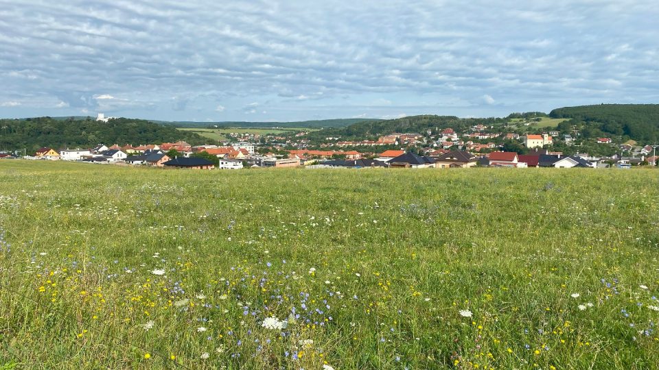 Bojkovice   výhled po cestě na rozhlednu na Skalce