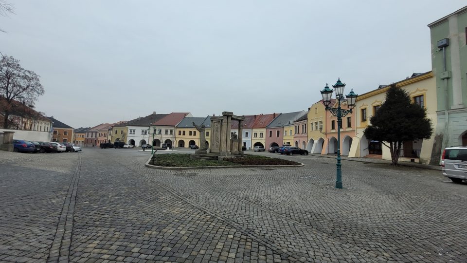 Horní náměstí v Přerově je patrně místem, kde se Jan Blahoslav narodil