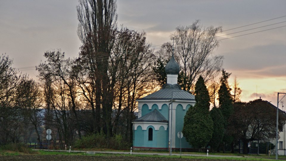 Pravoslavná kaple Svaté Trojice postavená v roce 1940