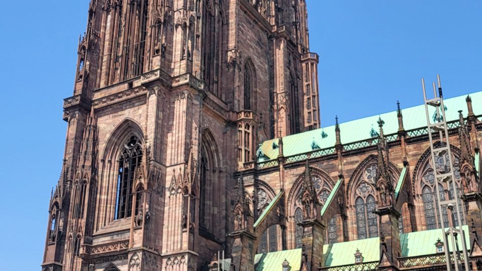 Katedrála ve Štrasburku | foto: archiv Jitky Šterbákové Katedrála ve Štrasburku