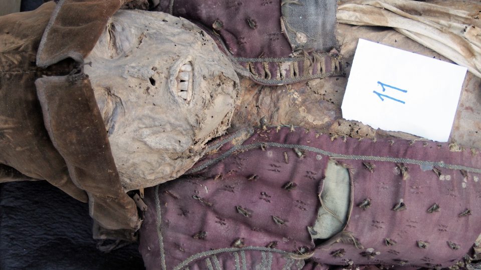 Jedna z kralovických mumií