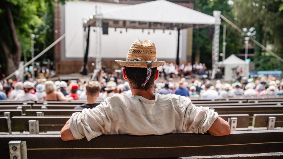Mezinárodního folklorního festivalu Strážnice | foto: Andrea Špak Mezinárodního folklorního festivalu Strážnice