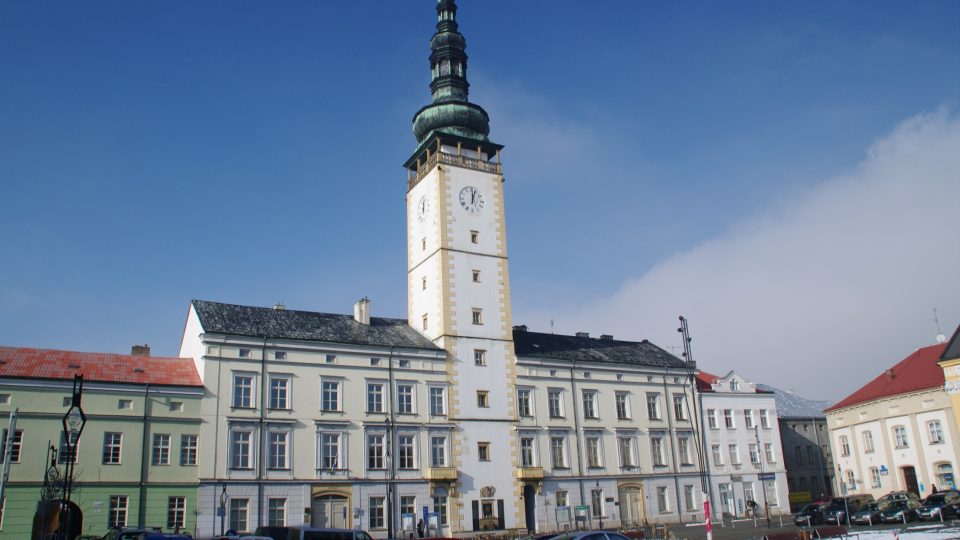 Litovelská radnice ve své barokní podobě