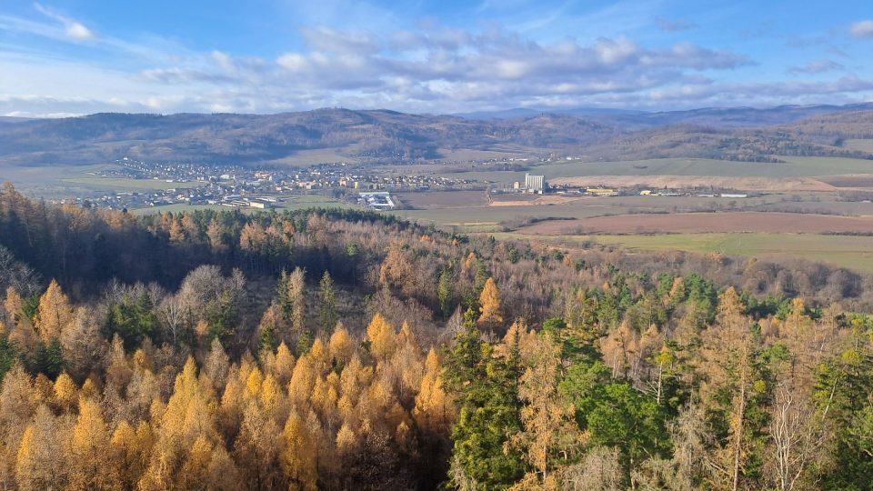 Pohled na Město Albrechtice