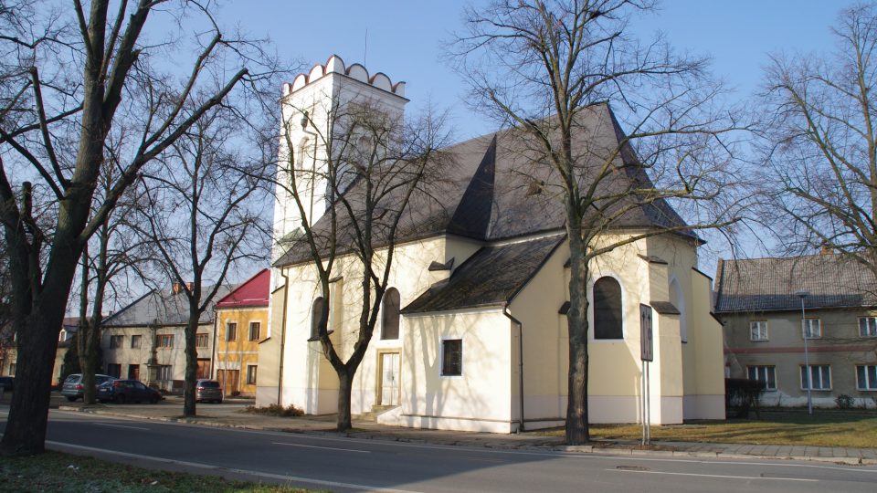 Kostel sv. Barbory stojí na místě staré kaple sv. Urbana