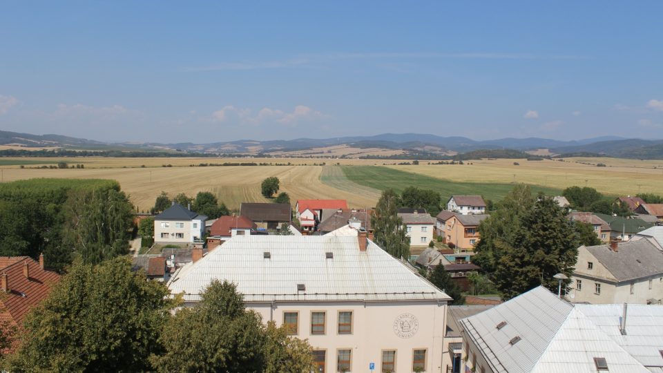 Výhled z věže kostela