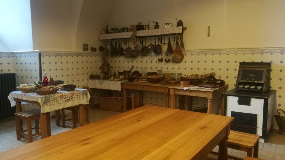 Hradní kuchyně na hradě Šternberk