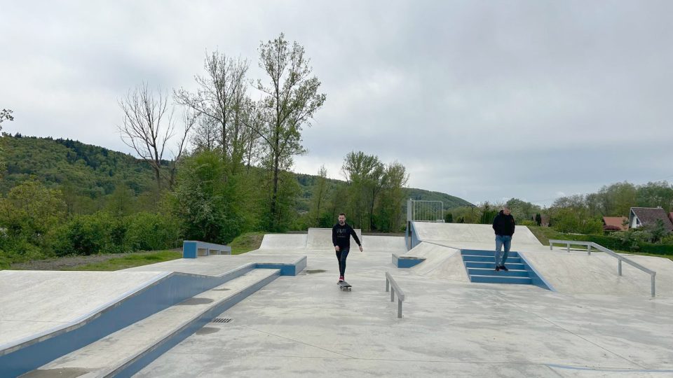Nový skatepark v Hranicích