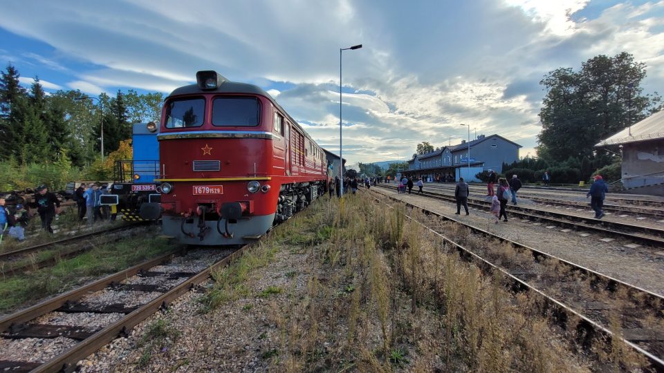 výročí 150 let Moravské pohraniční dráhy vedoucí z Olomouce do Lipky