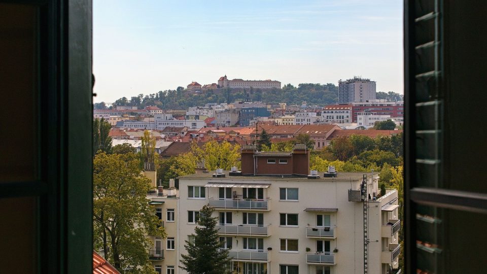 Nejvyšší patro nabízí úchvatný výhled na brněnskou dominantu, hrad Špilberk