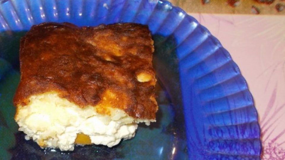 Recept na meruňkový nákyp podle pana Václava