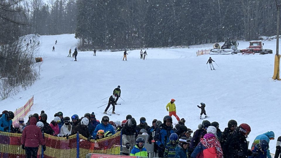 Ski Aréna Karlov během soboty 11. ledna 2025