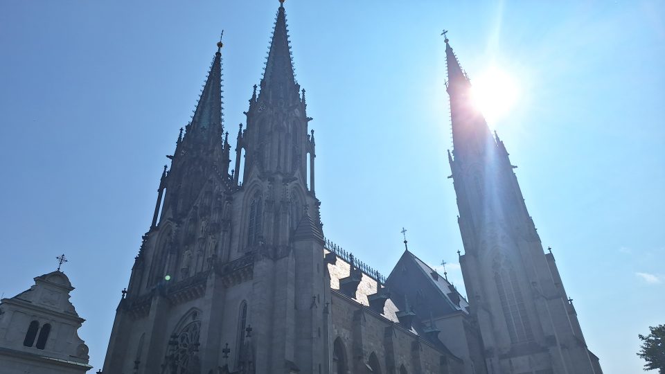 Katedrála sv. Václava v Olomouci | foto: Josef Čermák, Český rozhlas Katedrála sv. Václava v Olomouci
