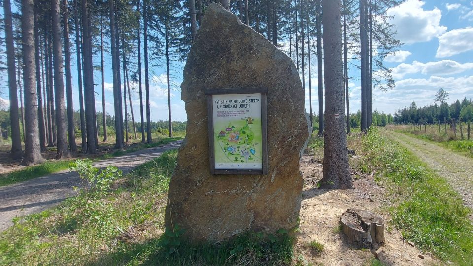 Matulova stezka vás provede krajinou srnských lomů | foto: Tereza Brázdová, Český rozhlas Matulova stezka vás provede krajinou srnských lomů