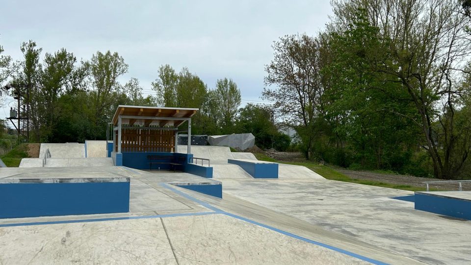 Nový skatepark v Hranicích