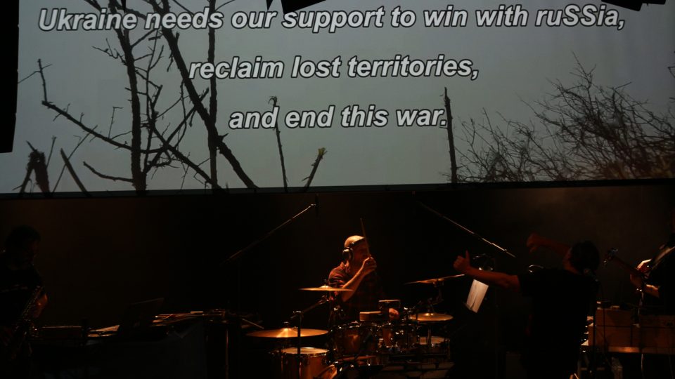 Jurij Andruchovyč s Karbidem v Olomouci v roce 2025