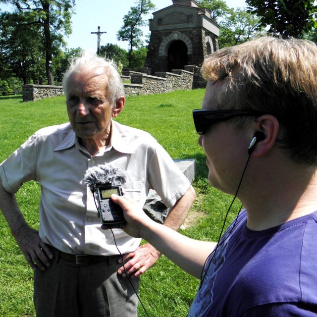 Historik Milan Tichák a redaktor Aleš Spurný | foto: Pavel Kvapilík