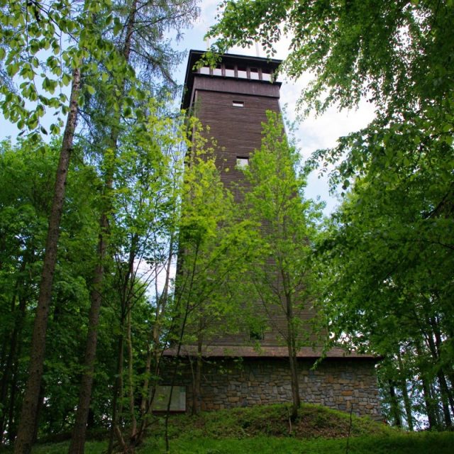Rozhledna na Háji | foto: Miroslav Kobza,  Český rozhlas
