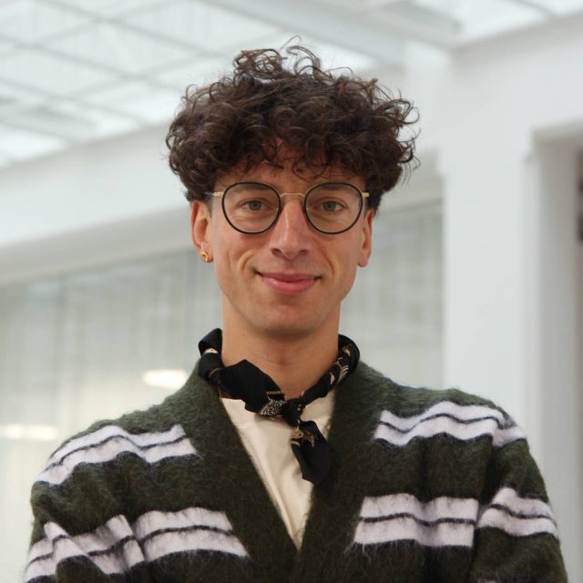 Jan Cina v Českém rozhlase Olomouc | foto: David Jahoda,  Český rozhlas