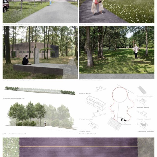 Vítězný návrh podoby Památníku holokaustu Romů a Sintů v Čechách | foto:  Muzeum romské kultury