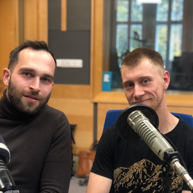 Režisér a kameraman dokumentu Byt či nebýt  (Jaroslav Beran,  Adam Černich) | foto: Růžena Vorlová,  Český rozhlas