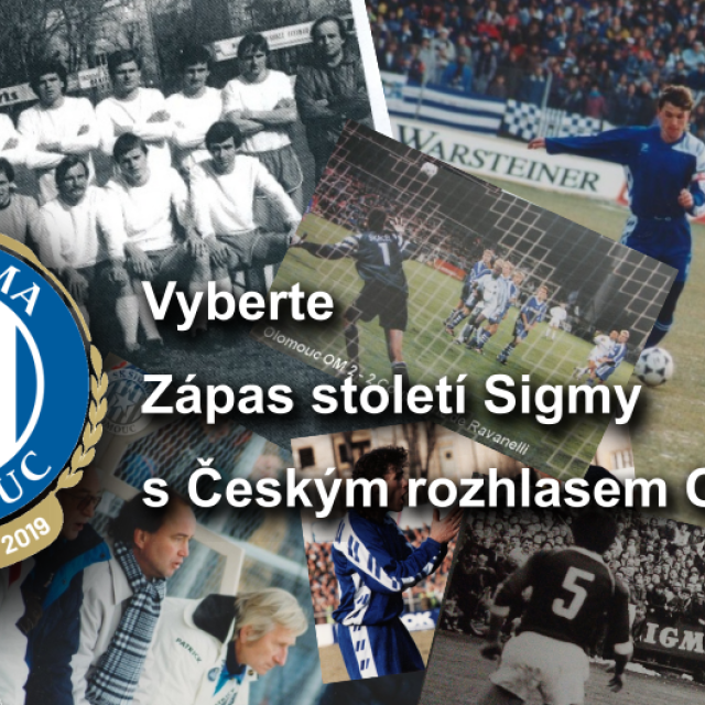Vyberte Zápas století Sigmy s Českým rozhlasem Olomouc | foto: Tomáš Sedláček