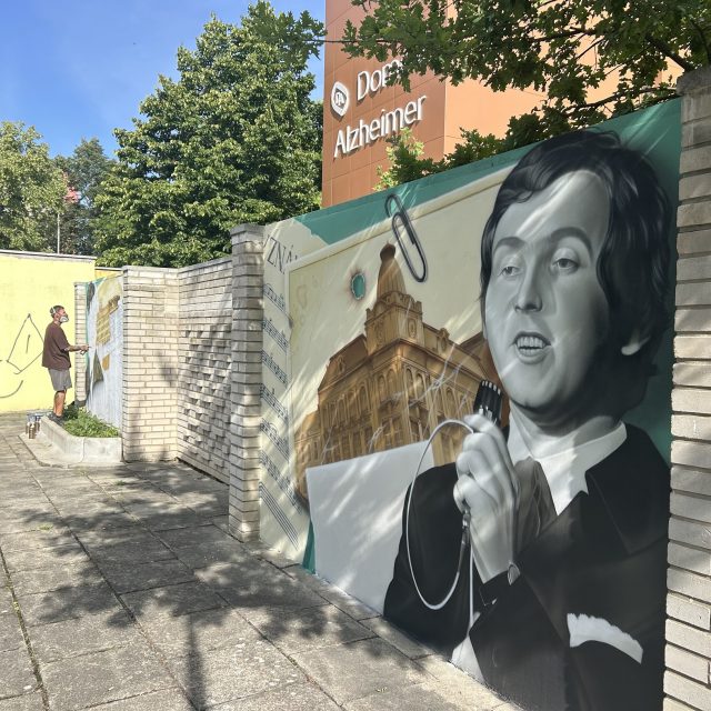 Portrét zpěváka Pavla Nováka | foto: Lenka Kratochvílová,  Český rozhlas