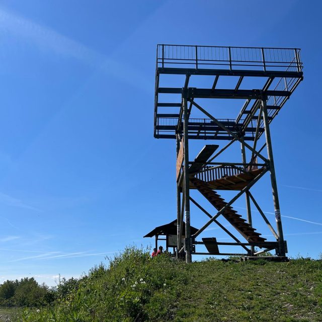 V Potštátě na Přerovsku staví novou rozhlednu | foto: Lenka Kratochvílová,  Český rozhlas