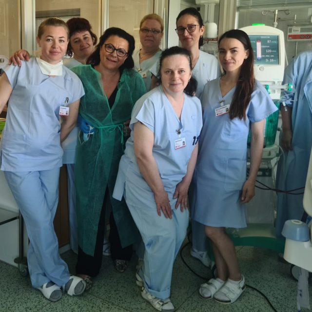 Ukrajinky ve zdravotnickém personálu šumperské nemocnice | foto: Barbora Weinekötter,  Český rozhlas
