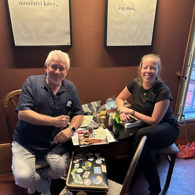 Na cestách s Lenkou Hrabalovou | foto: archiv Petra Voldána