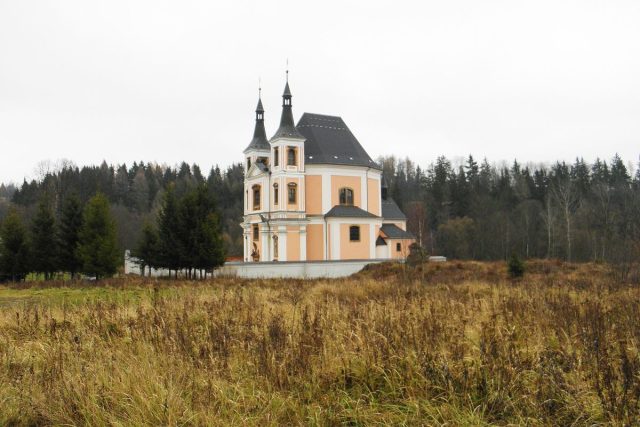 Kostel ve Staré Vodě | foto: Miroslav Kobza,  Český rozhlas